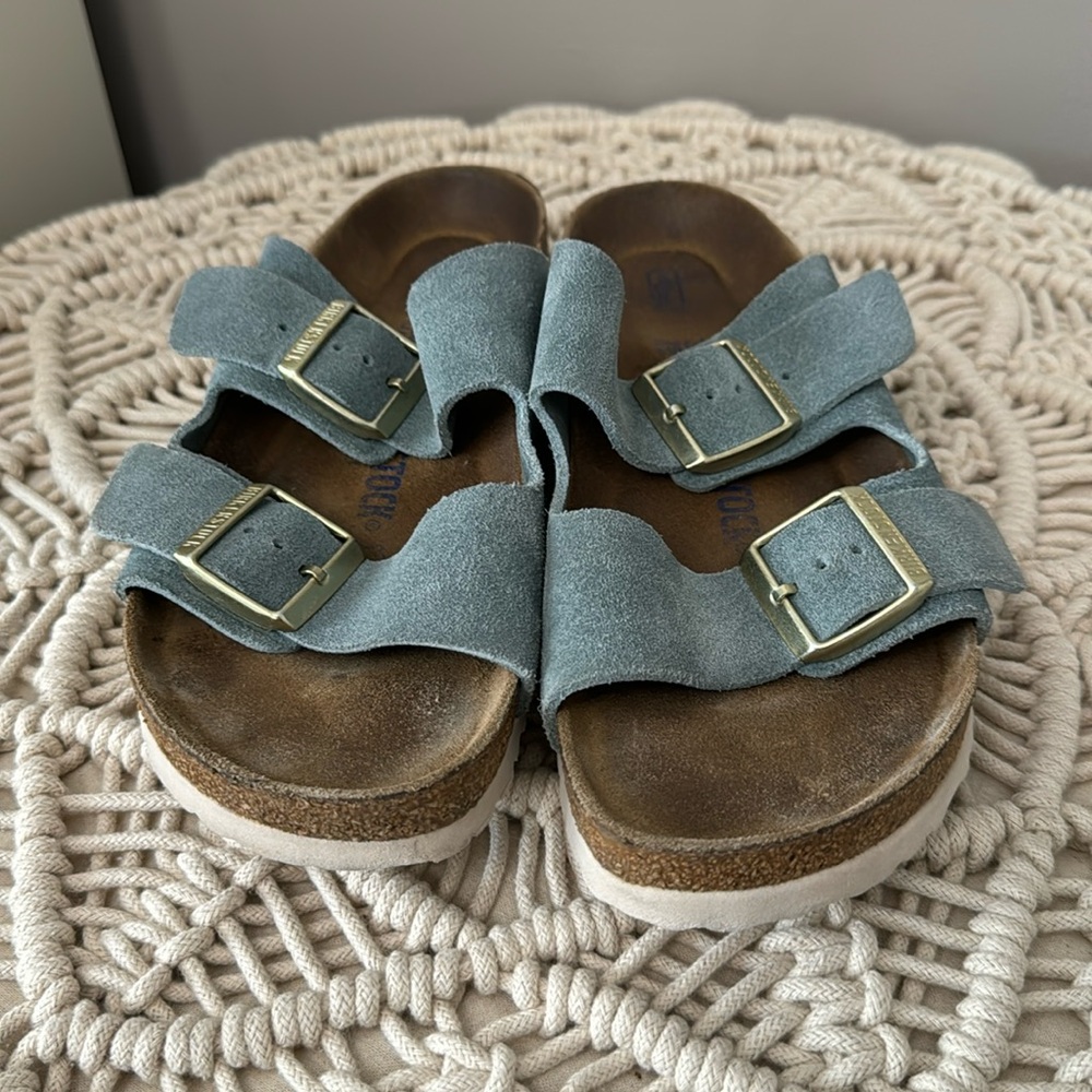 Binkenstock Suede, soft footbed size 39